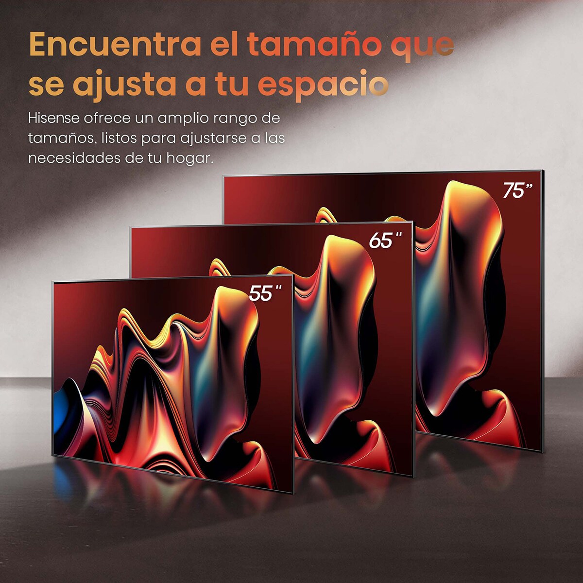 TV MiniLED 190cm (75") Hisense 75U7NQ UHD 4K Smart TV Gris carbón-11