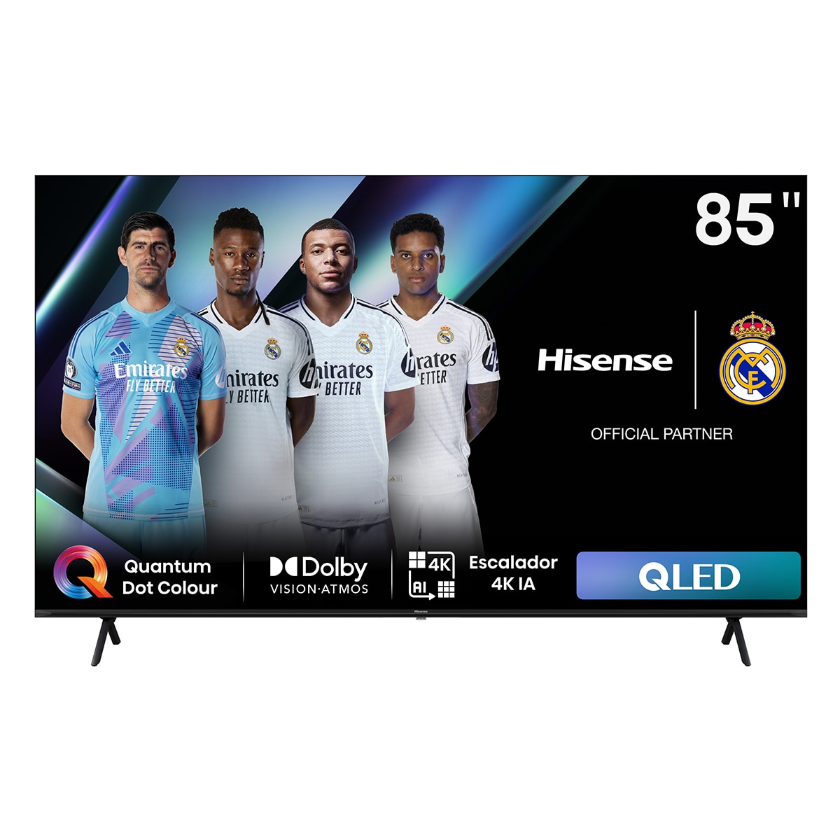 TV QLED 215,9cm (85") Hisense 85E7NQ UHD 4K Smart TV Negro-1