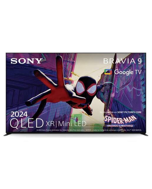 TV 85" Sony BRAVIA 9 85XR90 Mini LED, 4K HDR, Google TV, Smart TV, Funciones para PS5, IMAX Enhanced, Dolby Vision Atmos, Chromecast, AirPlay 1