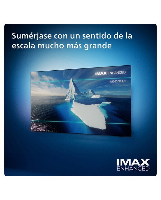 TV OLED 164cm (65") Philips Ambilight 65OLED909 UHD 4K, Dolby Vision y Dolby Atmos, Google TV, Smart TV Negro brillante-10