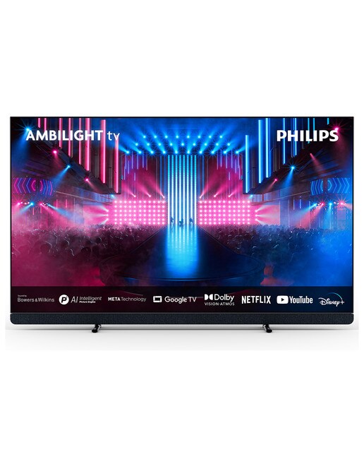 TV OLED 164cm (65") Philips Ambilight 65OLED909 UHD 4K, Dolby Vision y Dolby Atmos, Google TV, Smart TV Negro brillante-16