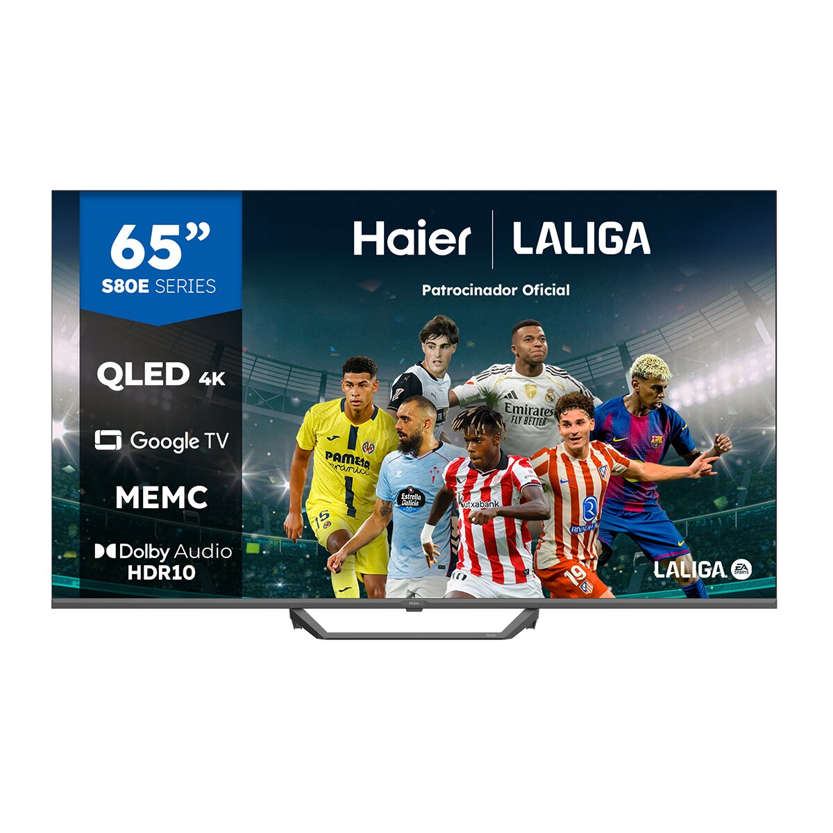 Imagen 0 de TV QLED 165cm (65") Haier H65S80EUX S80E Series, UHD 4K, Smart Google TV, HDR10