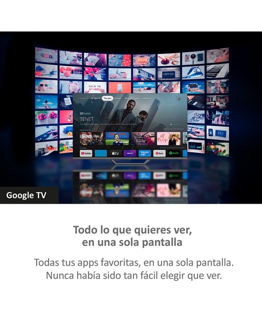 TV QLED 165cm (65") Haier H65S80EUX S80E Series, UHD 4K, Smart Google TV, HDR10 Negro-6