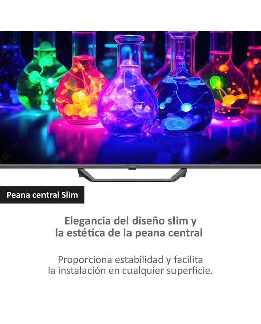 TV QLED 165cm (65") Haier H65S80EUX S80E Series, UHD 4K, Smart Google TV, HDR10 Negro-8