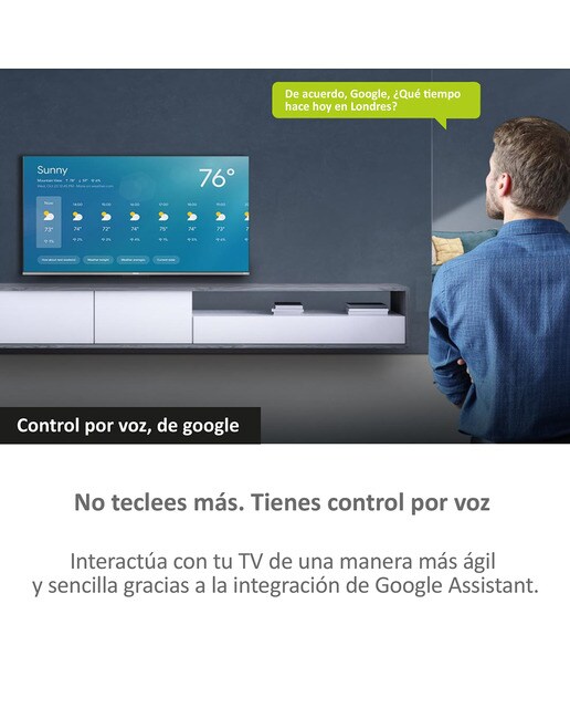 TV QLED 165cm (65") Haier H65S80EUX S80E Series, UHD 4K, Smart Google TV, HDR10 Negro-11