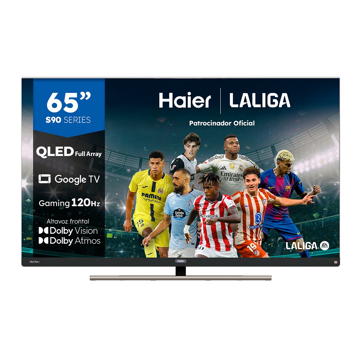 Imagen 0 de TV QLED Full Array 164cm (65") Haier H65S900UX S90 Series, UHD 4K, Smart Google TV, HDR10, Dolby Vision