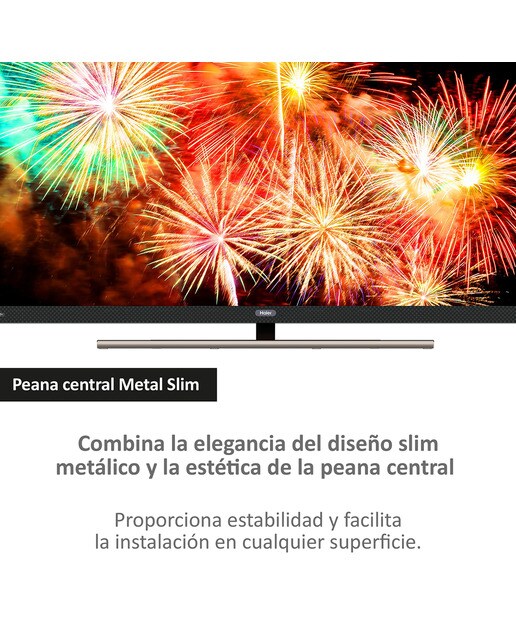 TV QLED Full Array 164cm (65") Haier H65S900UX S90 Series, UHD 4K, Smart Google TV, HDR10, Dolby Vision Plata-9