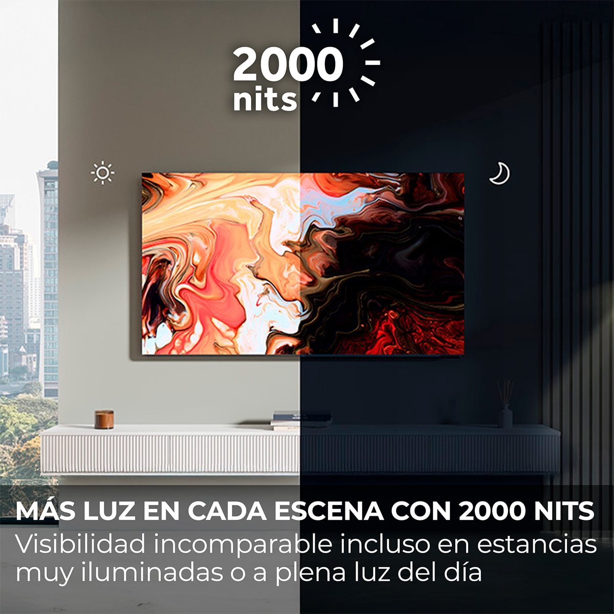 TV QLED MiniLED 165cm (65") Haier H65M95EUX M95E Series, UHD 4K, Smart Google TV, Dolby Vision, Harman Kardon Plata-4