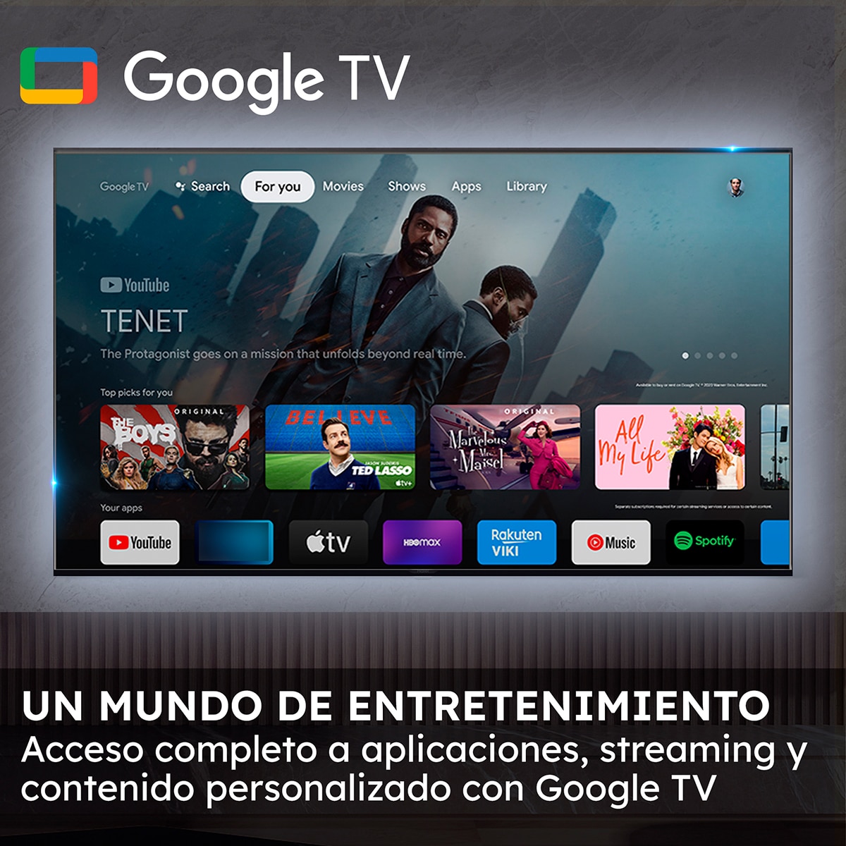 TV QLED MiniLED 165cm (65") Haier H65M95EUX M95E Series, UHD 4K, Smart Google TV, Dolby Vision, Harman Kardon Plata-6