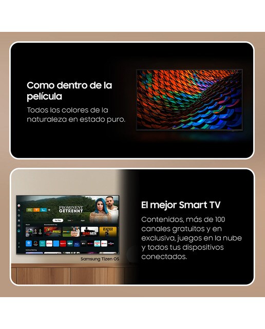 TV LED 214 cm (85") Samsung TU85DU7105KXXC 4K Procesador Crystal UHD Smart TV Negro-4
