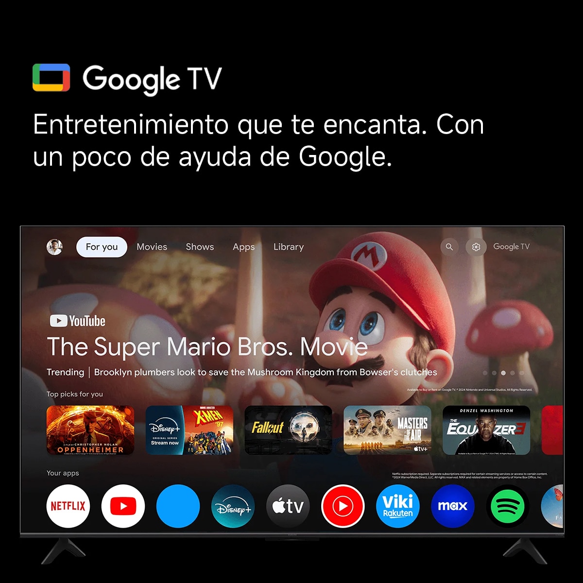 TV MiniLED 189 cm (75") Xiaomi S Mini 2025 UHD 4K QD-MiniLED con Google TV Dolby Atmos Dolby Vision IQ Gris-9