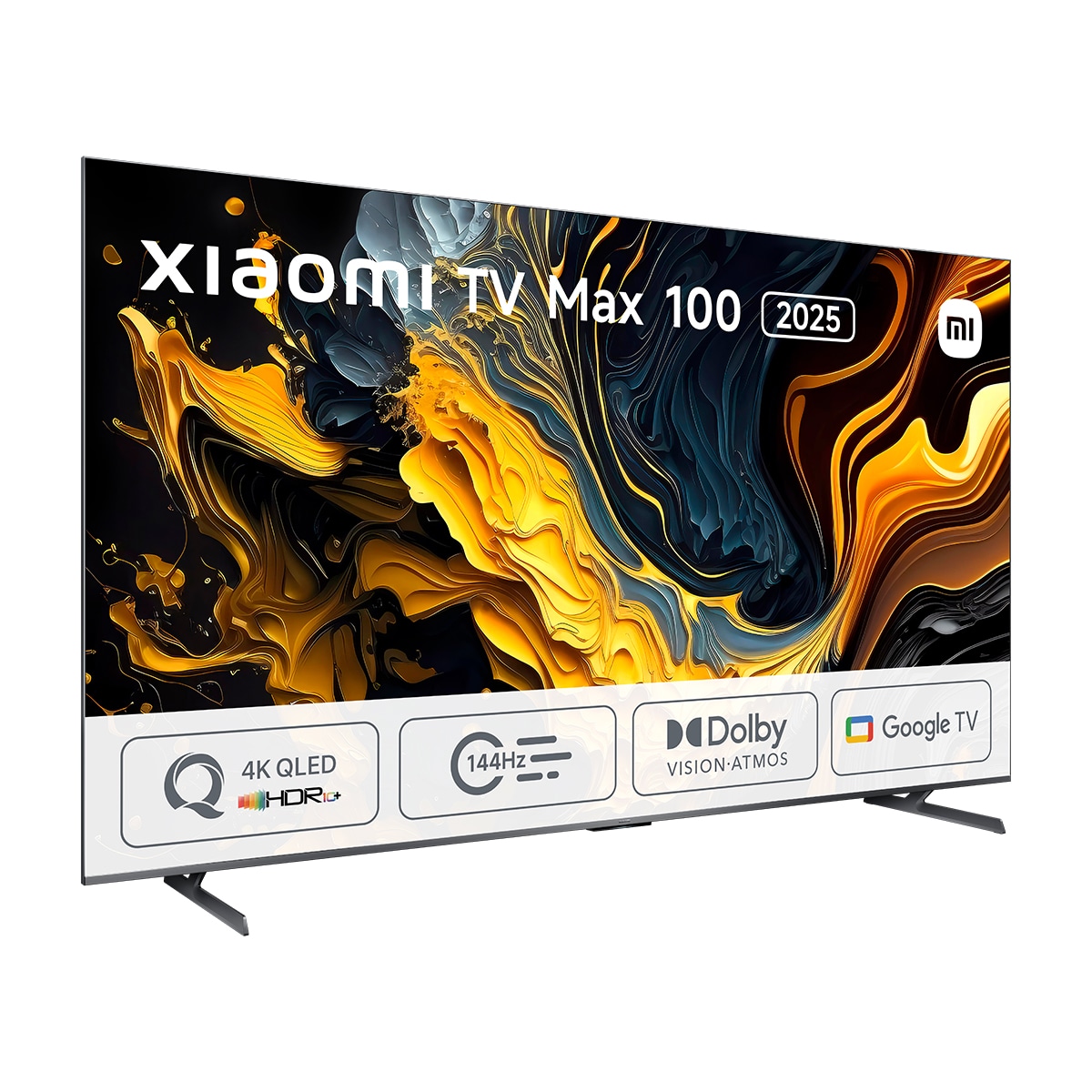 TV QLED 254 cm (100") Xiaomi Max 2025 UHD 4K con Google TV Dolby Atmos Dolby Vision Gris-2