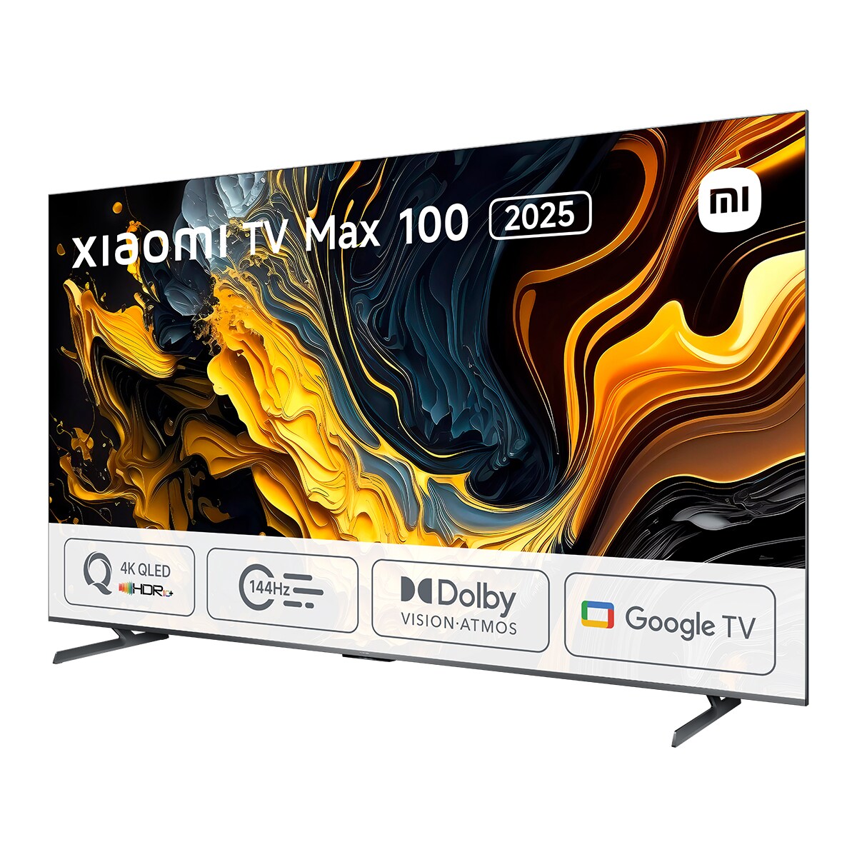 TV QLED 254 cm (100") Xiaomi Max 2025 UHD 4K con Google TV Dolby Atmos Dolby Vision Gris-4