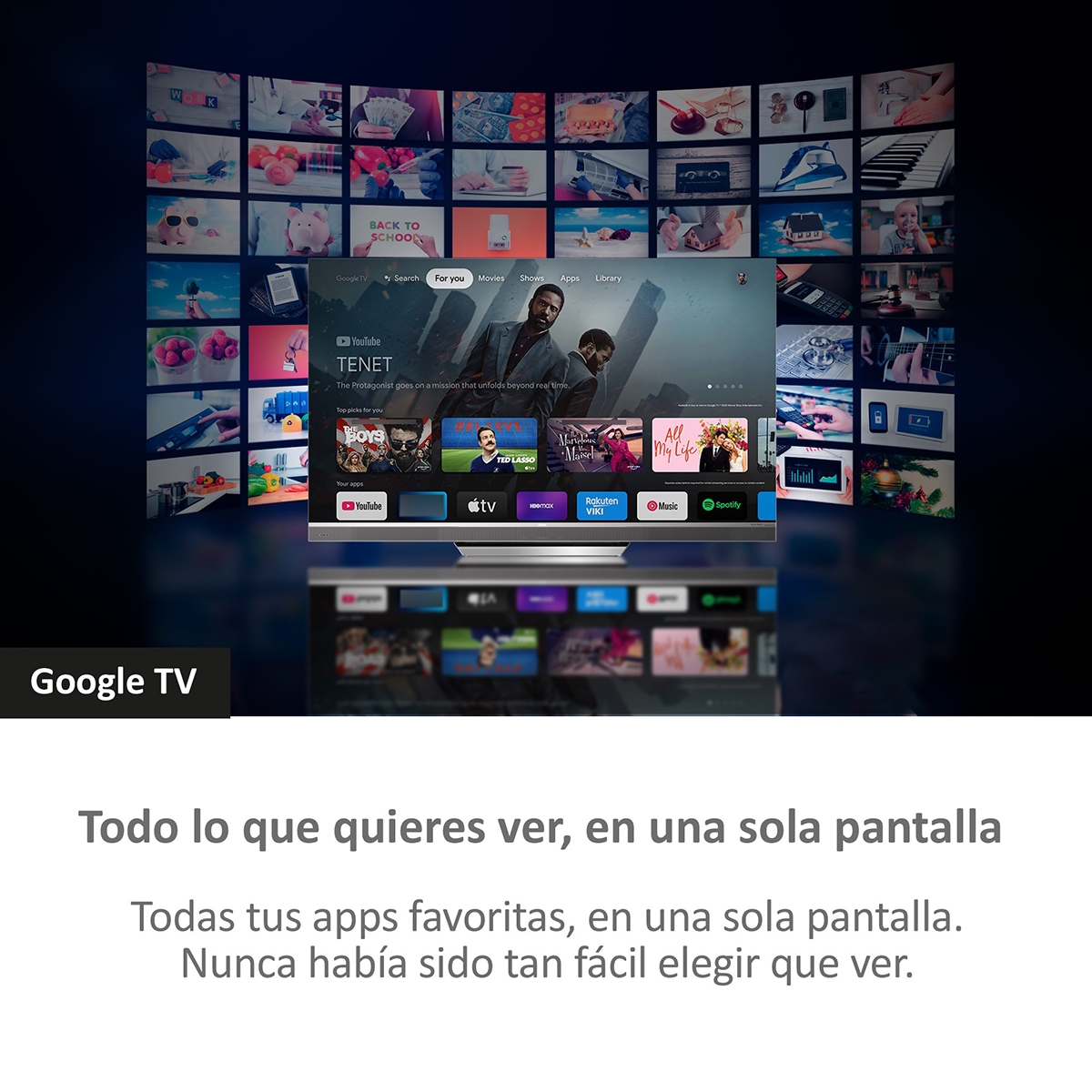 TV MiniLED 165cm (65") Haier H65M90EUX 4K UHD, Smart Google TV, Dolby Vision 8