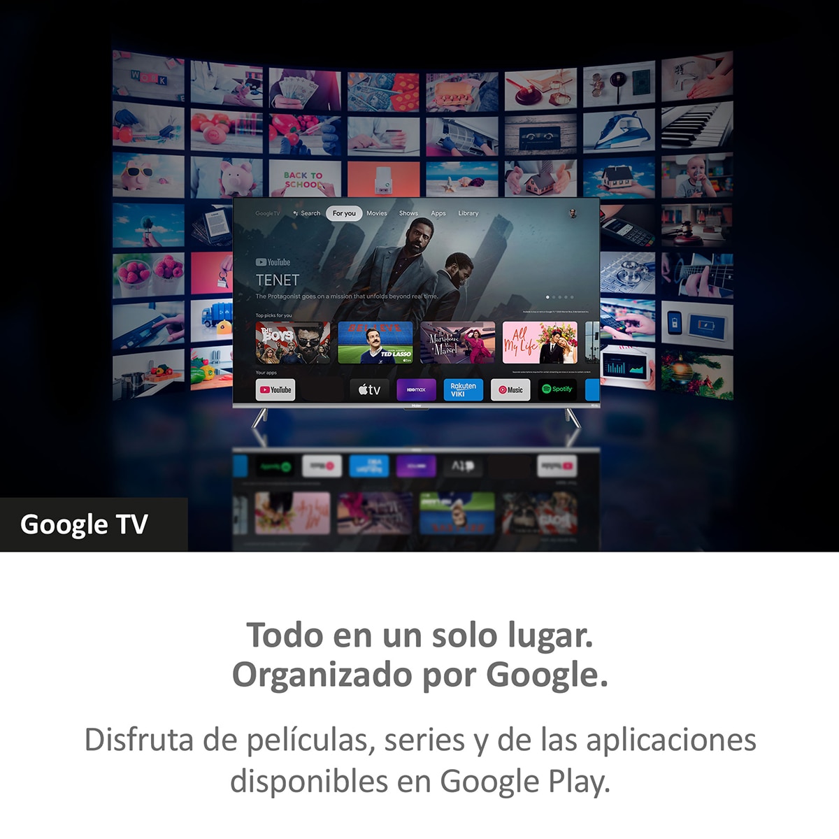 TV QLED 215,9cm (85") Haier H85Q800UX 4K UHD, Smart Google TV, Dolby Vision, HDR10 5