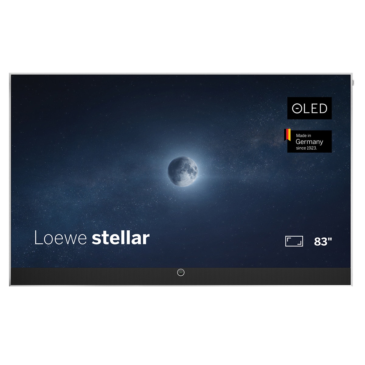 Imagen 0 de TV OLED 210 cm (83'') Loewe stellar 83 UHD 4K, HDR, Wi-Fi y Smart TV con barra de sonido de 260W