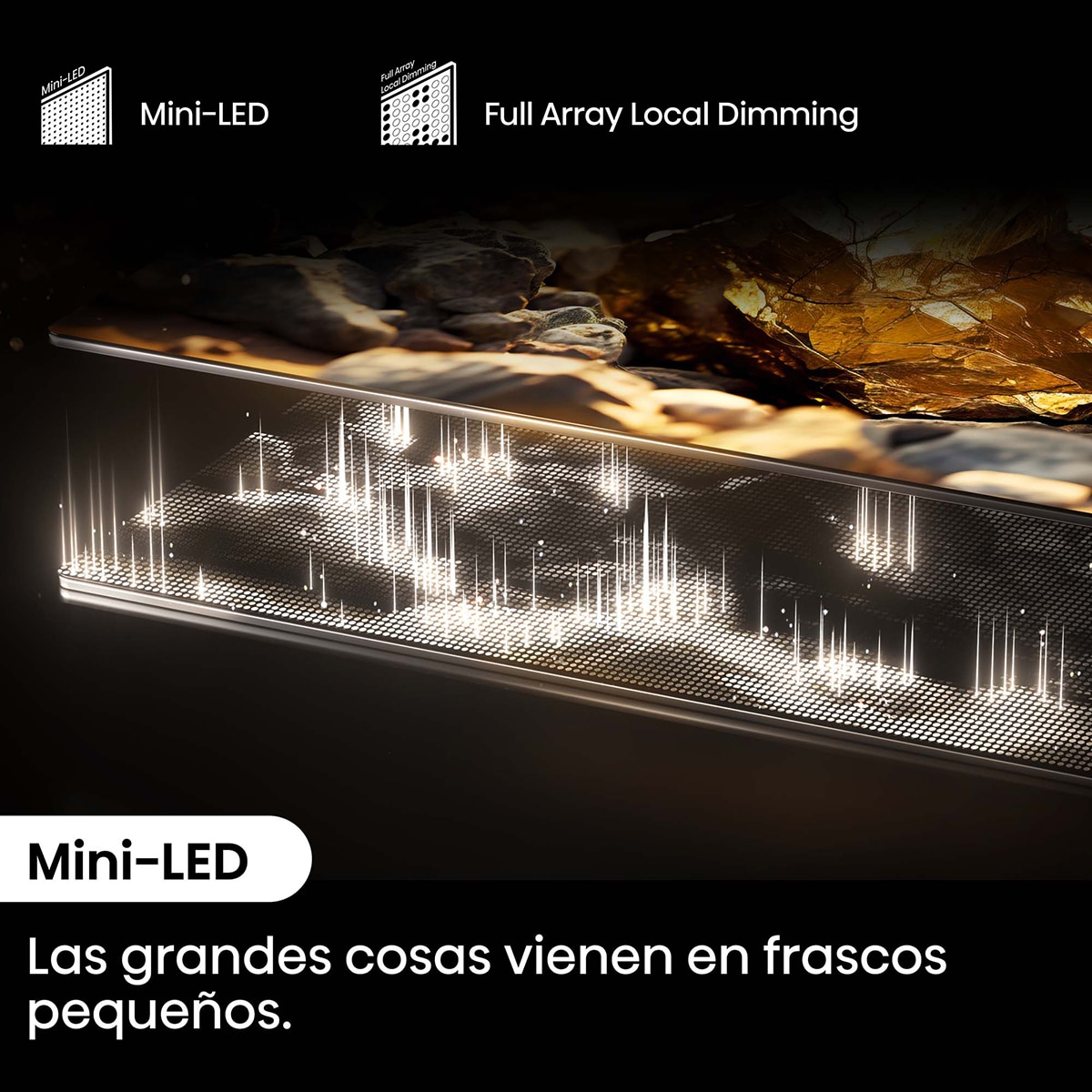 TV Mini LED 215 cm (85") Hisense 85U7NQ, UHD 4K Smart TV Gris carbón-4