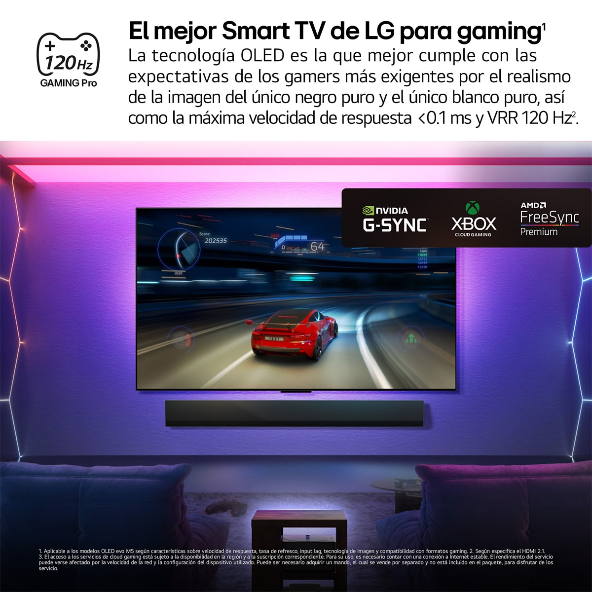 TV OLED evo AI M5 164cm (65") LG OLED65M59LA, Smart TV 4K inalámbrico Negro-13