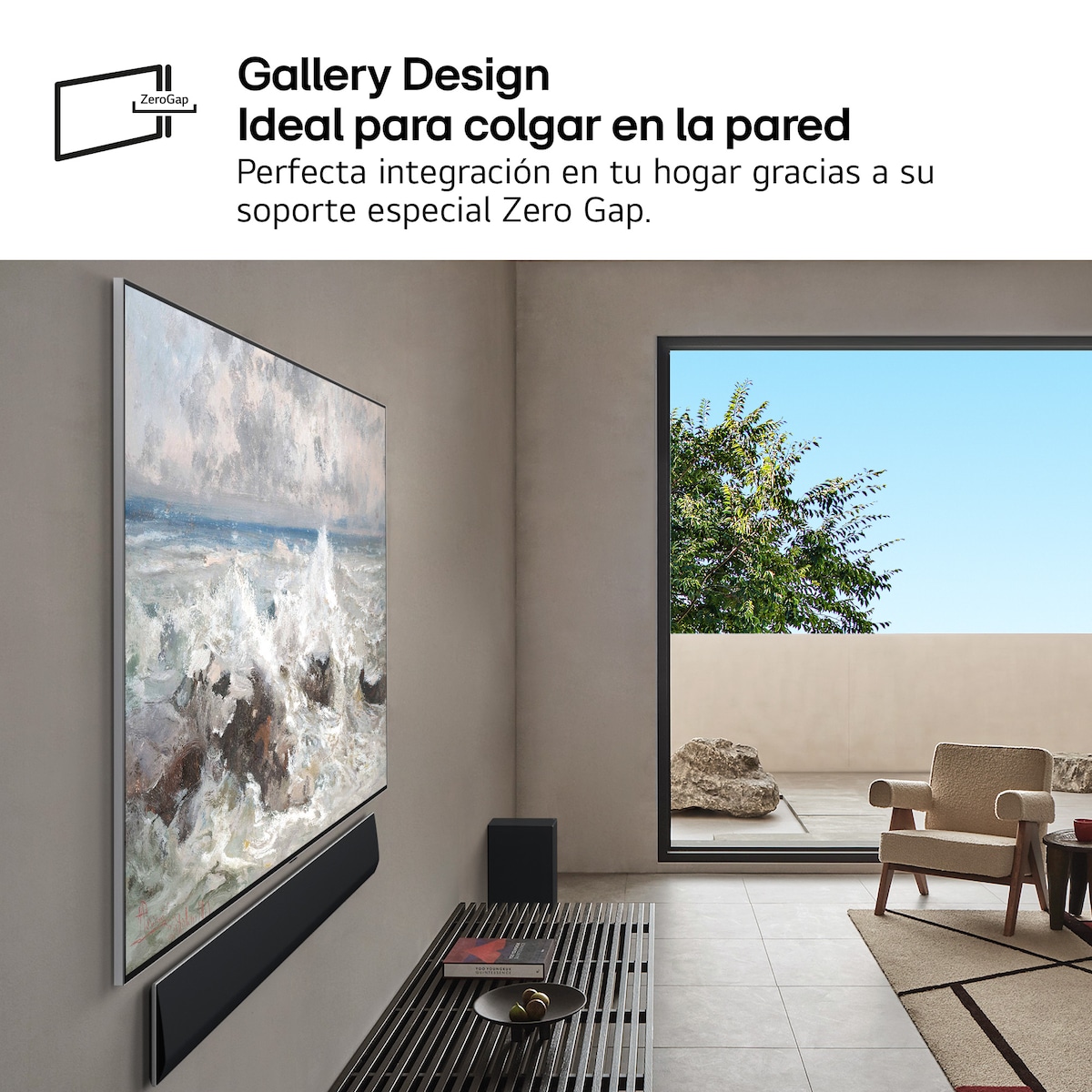 TV OLED evo AI G5 195cm (77") LG OLED77G55LW, Smart TV 4K, soporte pared incluido Negro-5