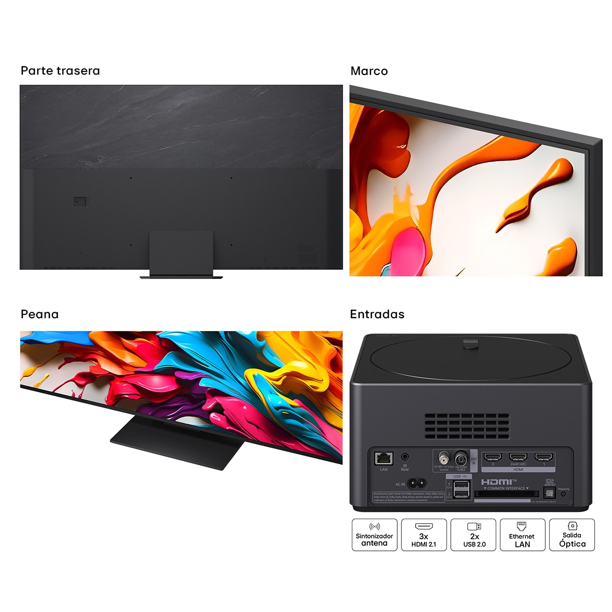 TV QNED evo MiniLED AI 217cm (86") LG 86QNED9MA6B, 4K inalámbrico, Smart TV Negro-16