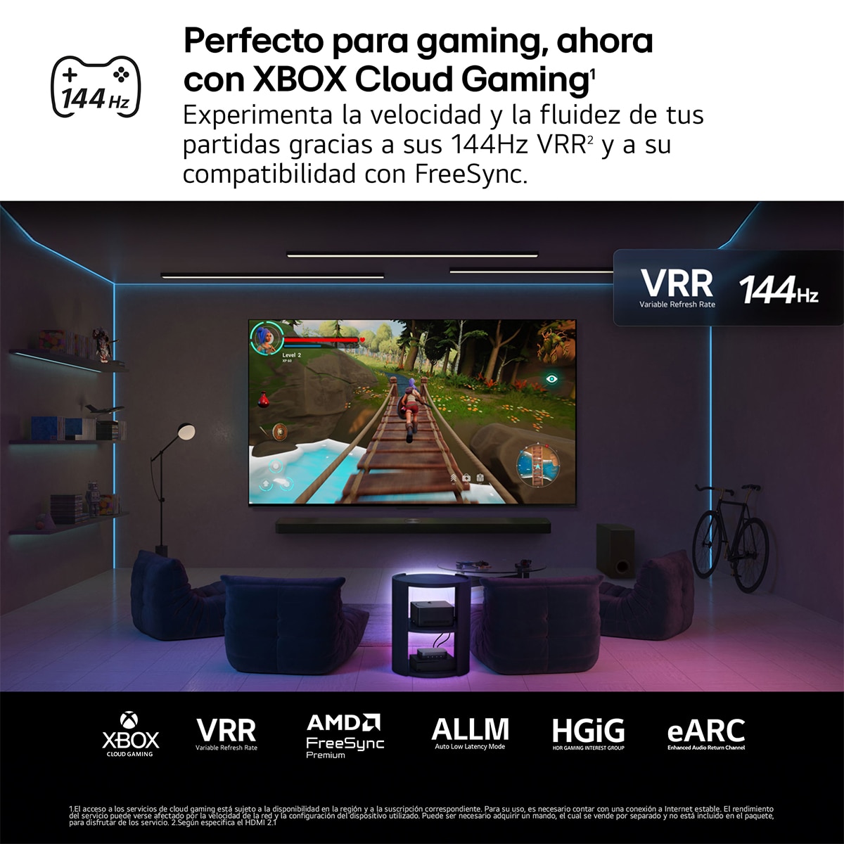 TV QNED evo MiniLED AI 189cm (75") LG 75QNED9MA6B, 4K inalámbrico, Smart TV Negro-13