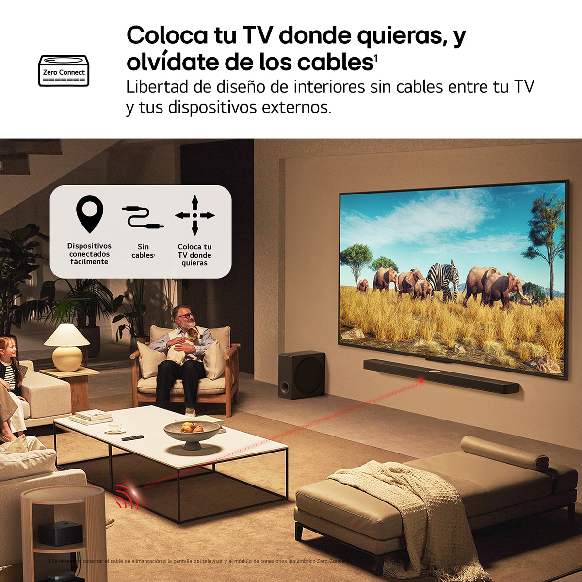 TV QNED evo MiniLED AI 164cm (65") LG 65QNED9MA6B, 4K inalámbrico, Smart TV Negro-6