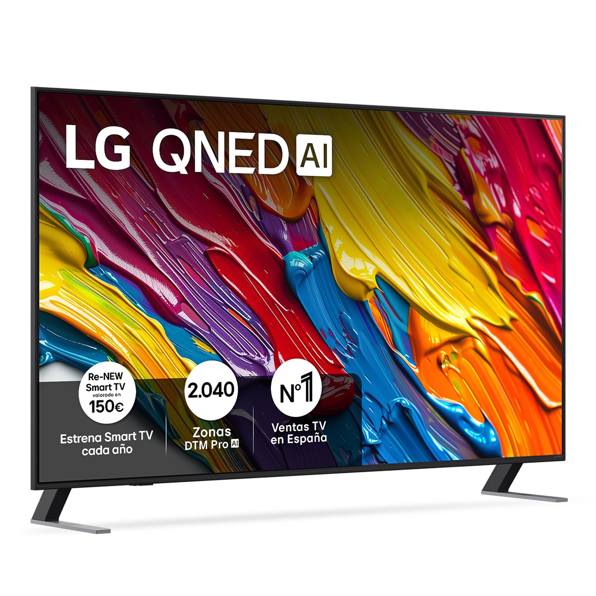 TV QNED AI 164cm (65") LG 65QNED84A6C, 4K Smart TV Negro-1
