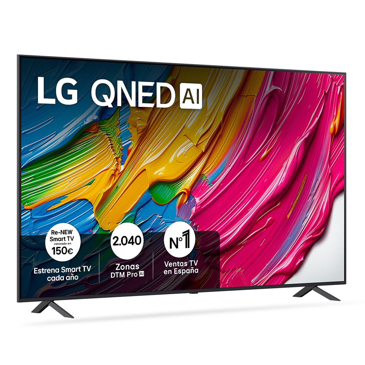 Imagen 0 de TV QNED AI 217cm (86") LG 86QNED80A6A, 4K Smart TV