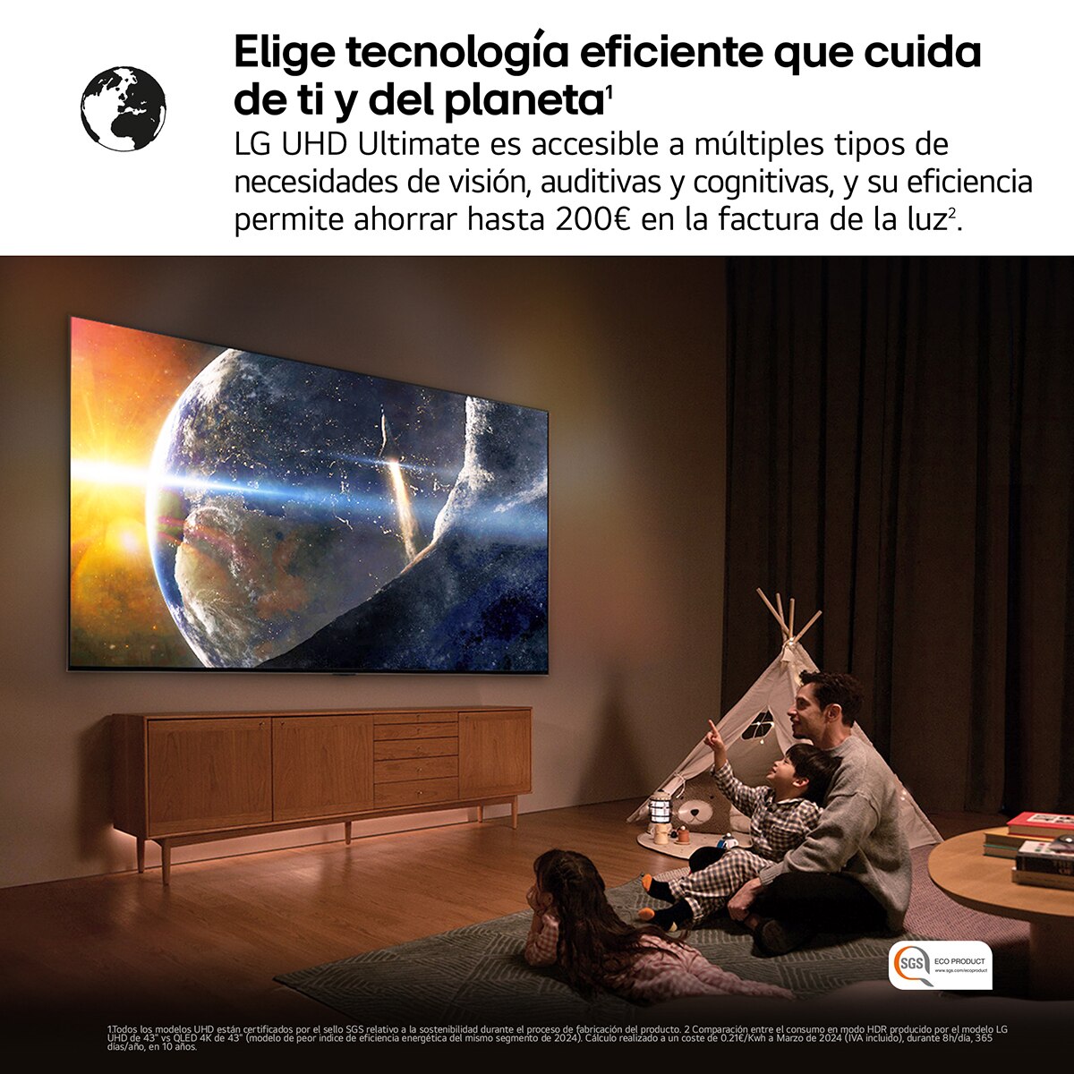 TV LED 217cm (86") LG UHD Ultimate AI 86UA75006LA, 4K Smart TV Negro-15
