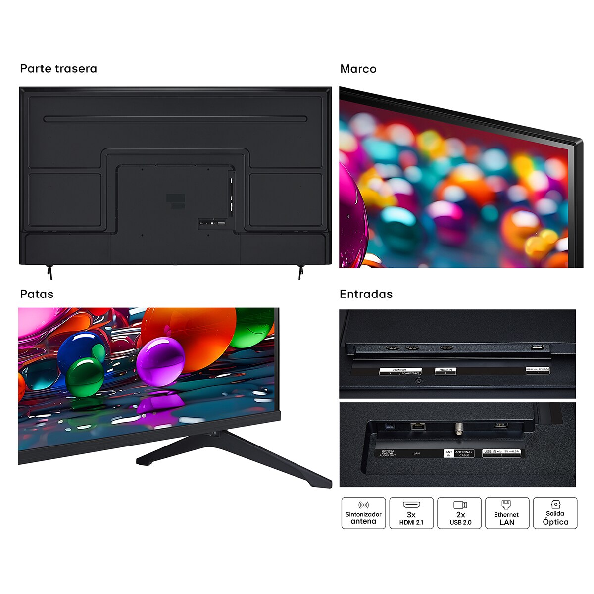 TV LED 217cm (86") LG UHD Ultimate AI 86UA75006LA, 4K Smart TV Negro-17