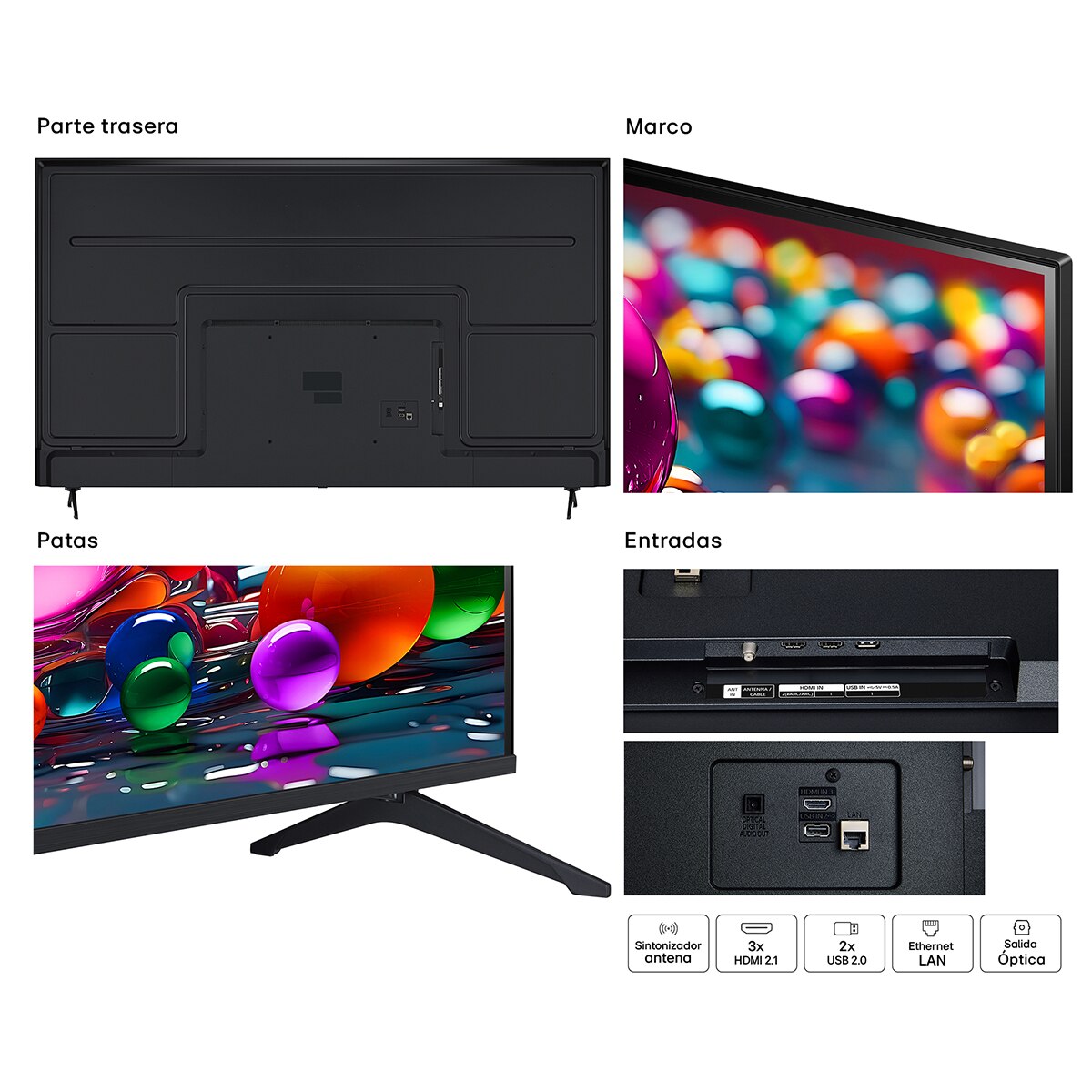 TV LED 189cm (75") LG UHD Ultimate AI 75UA75006LA, 4K Smart TV Negro-17