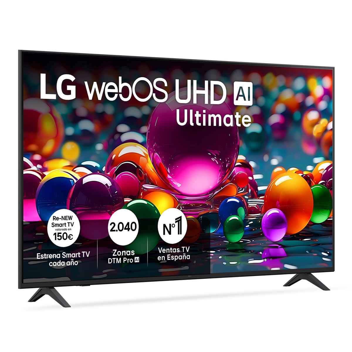Imagen 0 de TV LED 164cm (65") LG UHD Ultimate AI 65UA75006LA, 4K Smart TV