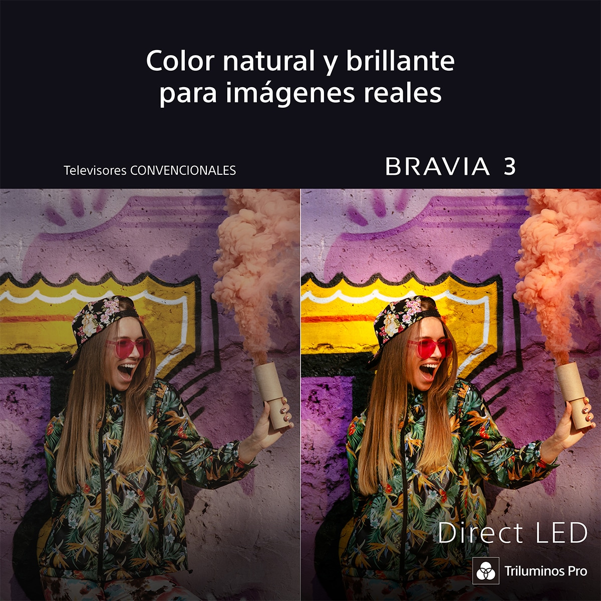 TV 75" Sony BRAVIA 3 K75S35BP LED, 4K HDR, Google TV, Smart TV, Dolby Vision, Dolby Atmos, Triluminos PRO, X-Balanced Speaker, Game Menu 2