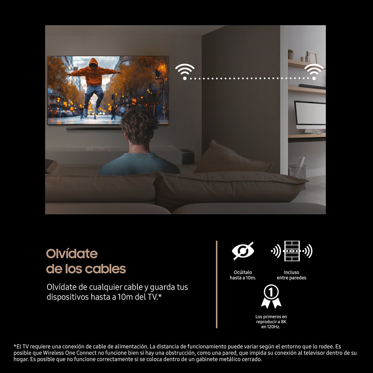 TV Neo QLED MiniLED 190,5cm (75") Samsung TQ75QN990FTXXC 8K MiniLED Vision AI Smart TV Negro-5