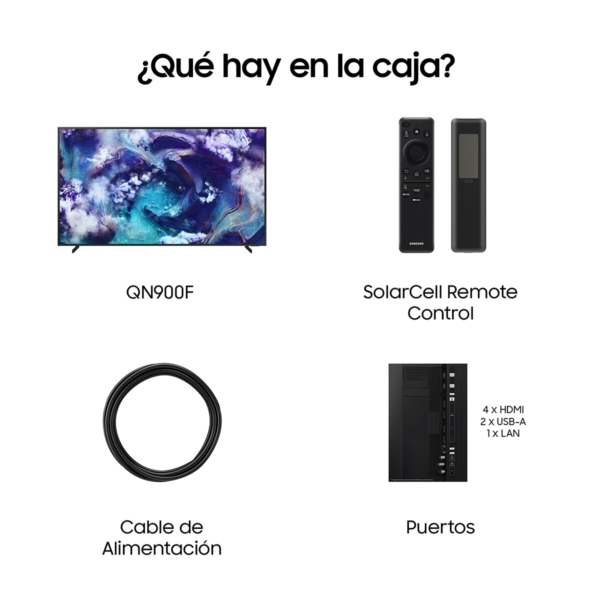 TV Neo QLED MiniLED 214cm (85") Samsung TQ85QN900FTXXC 8K MiniLED Vision AI Smart TV Negro-8