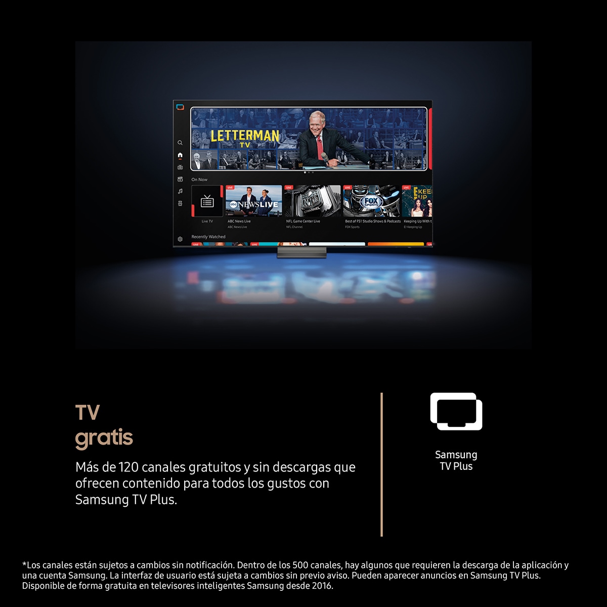 TV OLED 163cm (65") Samsung TQ65S85FAEXXC 4K Vision AI PANTONE Smart TV Negro-6