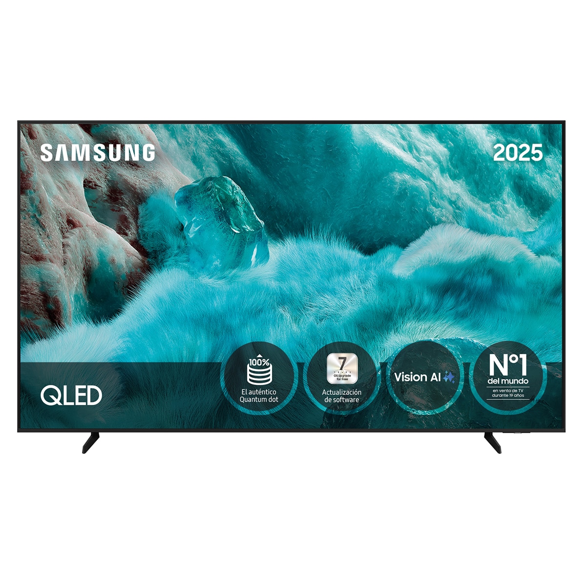 Imagen 0 de TV QLED 163cm (65") Samsung TQ65Q7FAAUXXC 4K Vision AI Quantum dot Smart TV