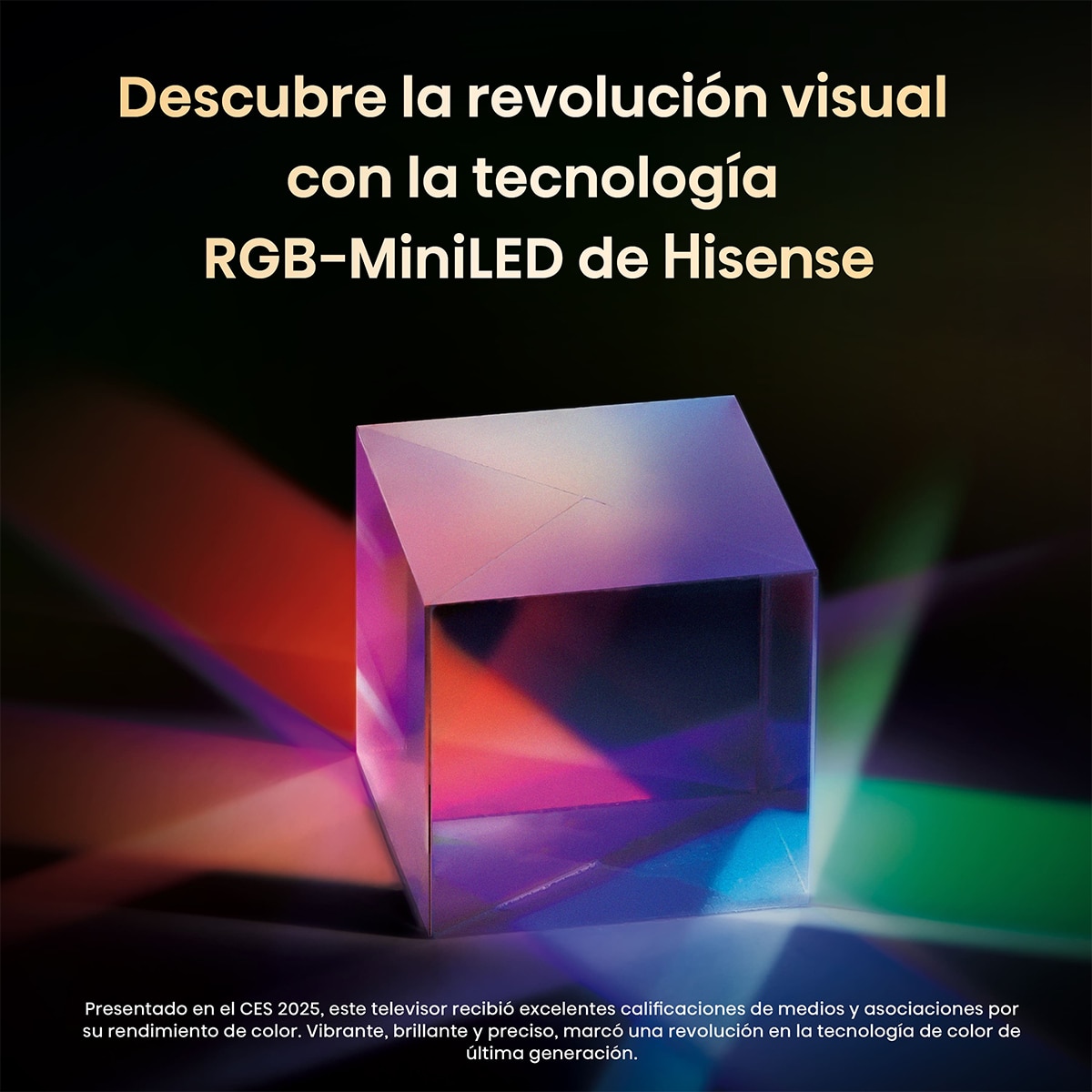 TV RGB-MiniLED 293 cm (116") Hisense 116UXQ, 4K Smart TV 165Hz, HDR Completo, Color Máster PRO, Procesador IA PRO Aluminio / Gris carbón-5