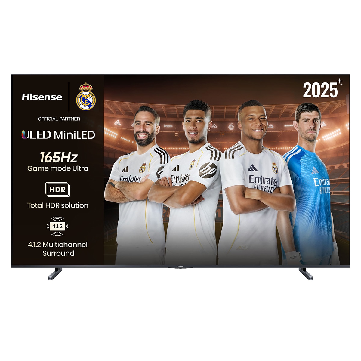Imagen 0 de TV MiniLED 254 cm (100") Hisense 100U8Q, UHD 4K Smart TV