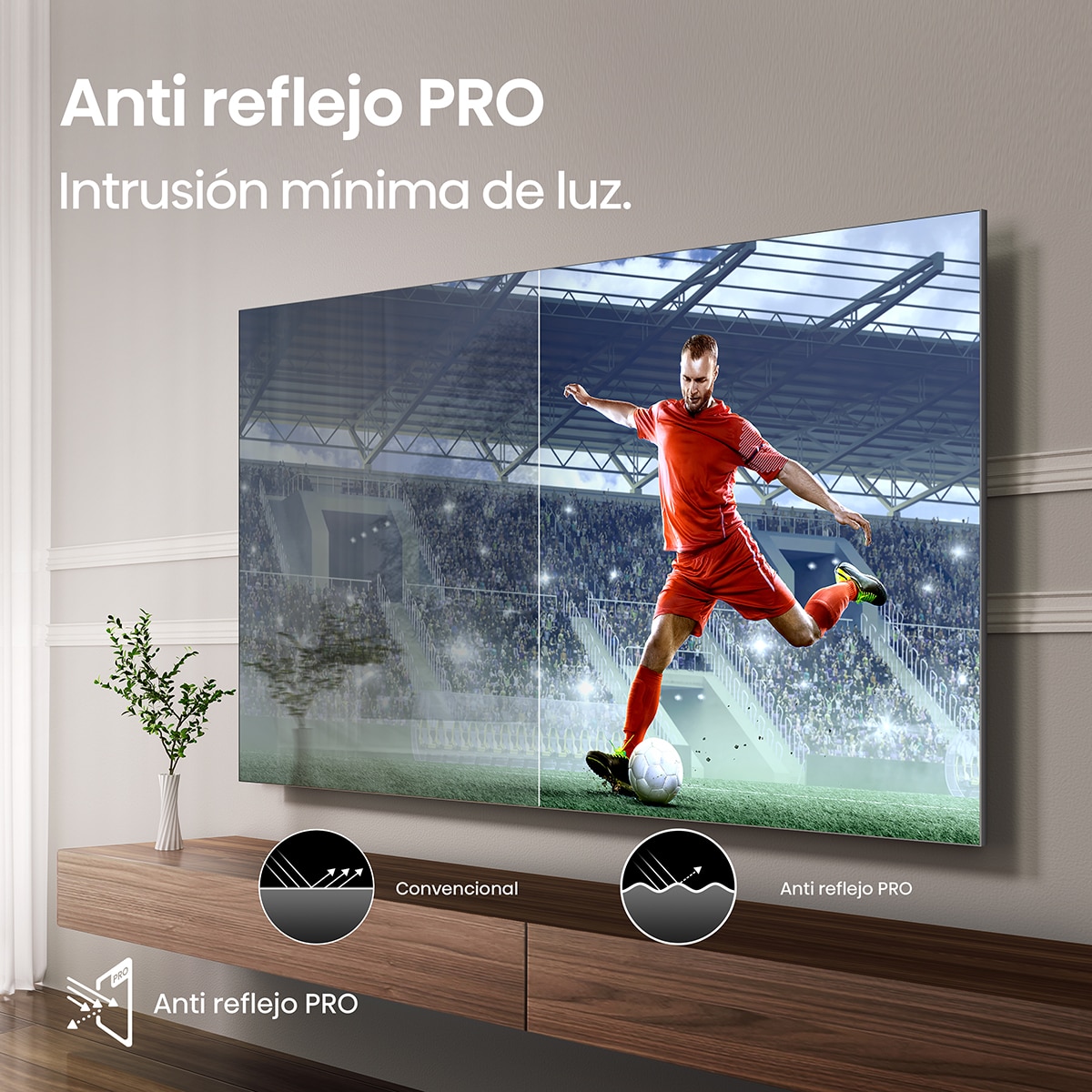 TV MiniLED 189 cm (75") Hisense 75U8Q, UHD 4K, Smart TV Aluminio / Gris carbón-9