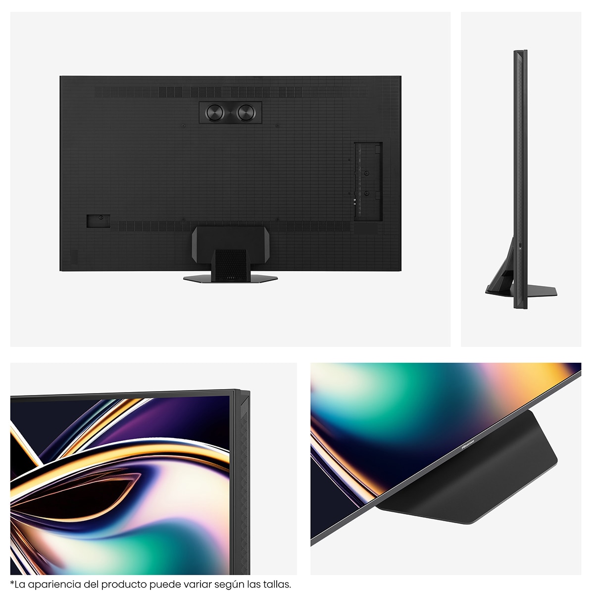 TV MiniLED 189 cm (75") Hisense 75U8Q, UHD 4K, Smart TV Aluminio / Gris carbón-12