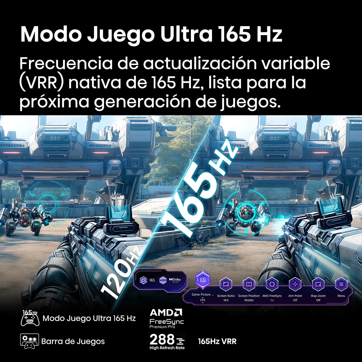 TV MiniLED 215 cm (85") Hisense 85U7Q Pro, UHD 4K, Smart TV Aluminio / Gris carbón-6