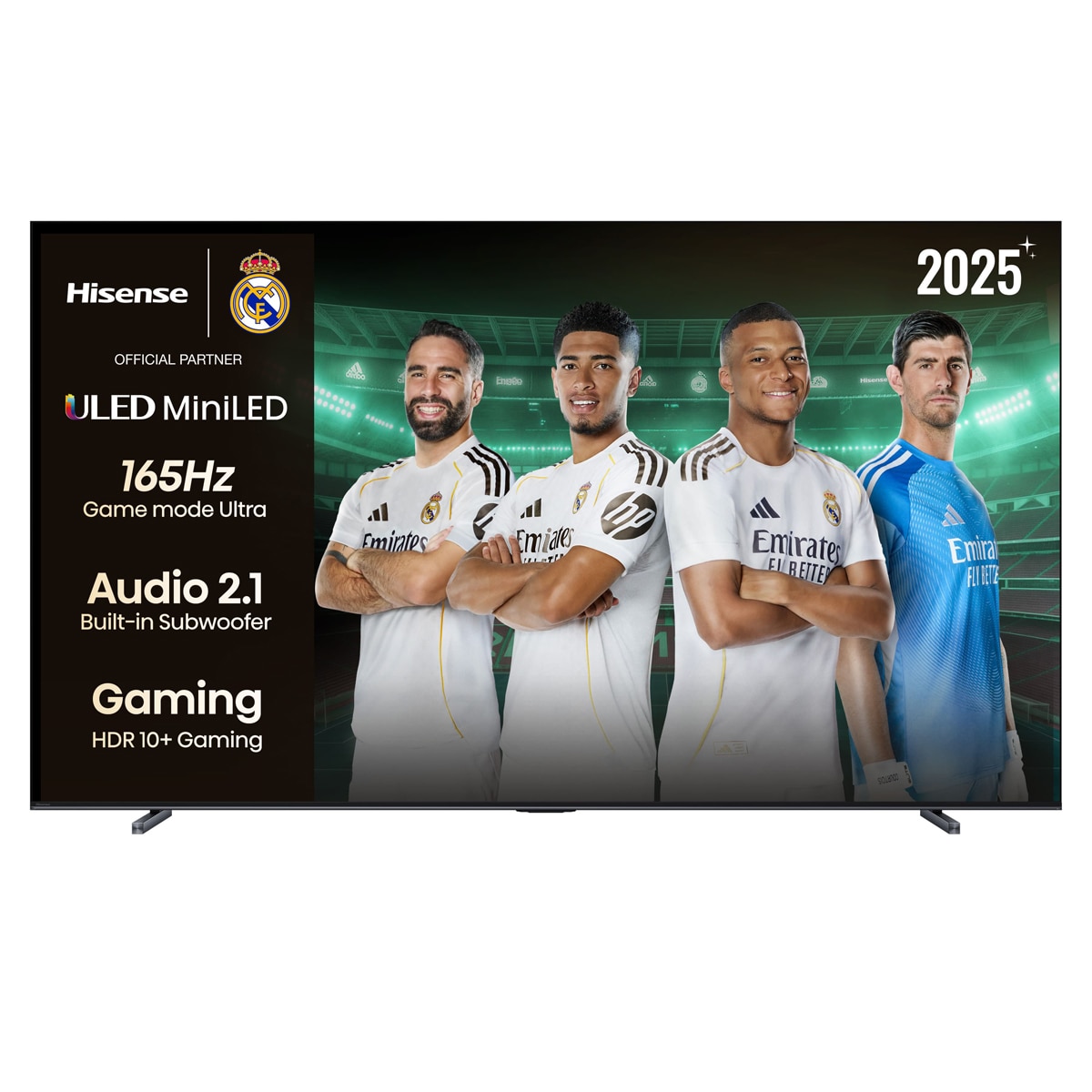 TV MiniLED 254 cm (100") Hisense 100U7Q, UHD 4K, Smart TV Metal / Negro-1