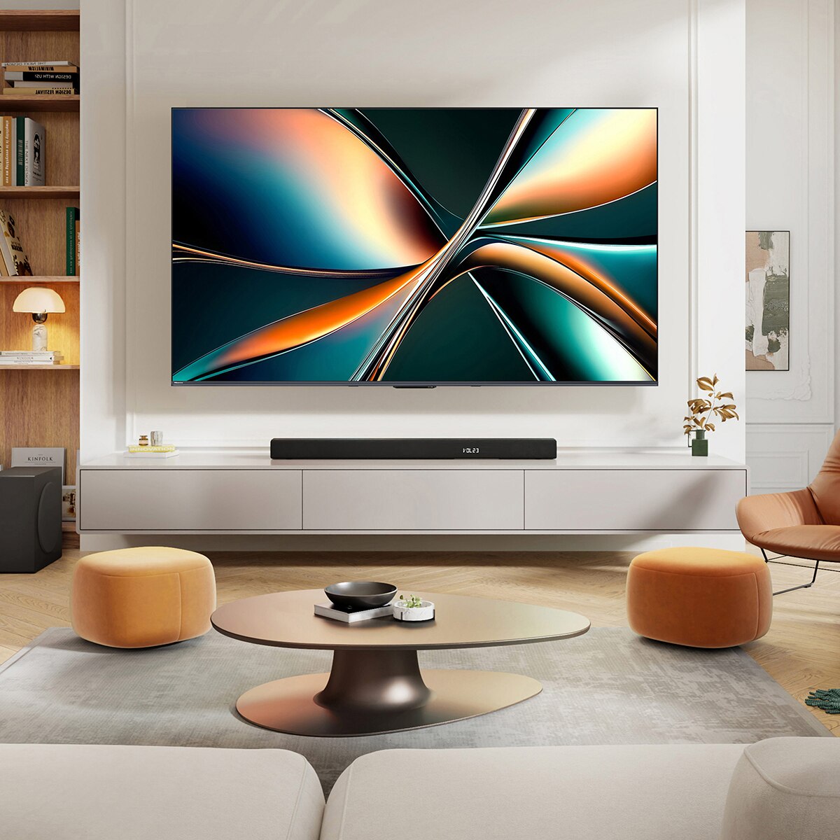 TV MiniLED 254 cm (100") Hisense 100U7Q, UHD 4K, Smart TV Metal / Negro-13