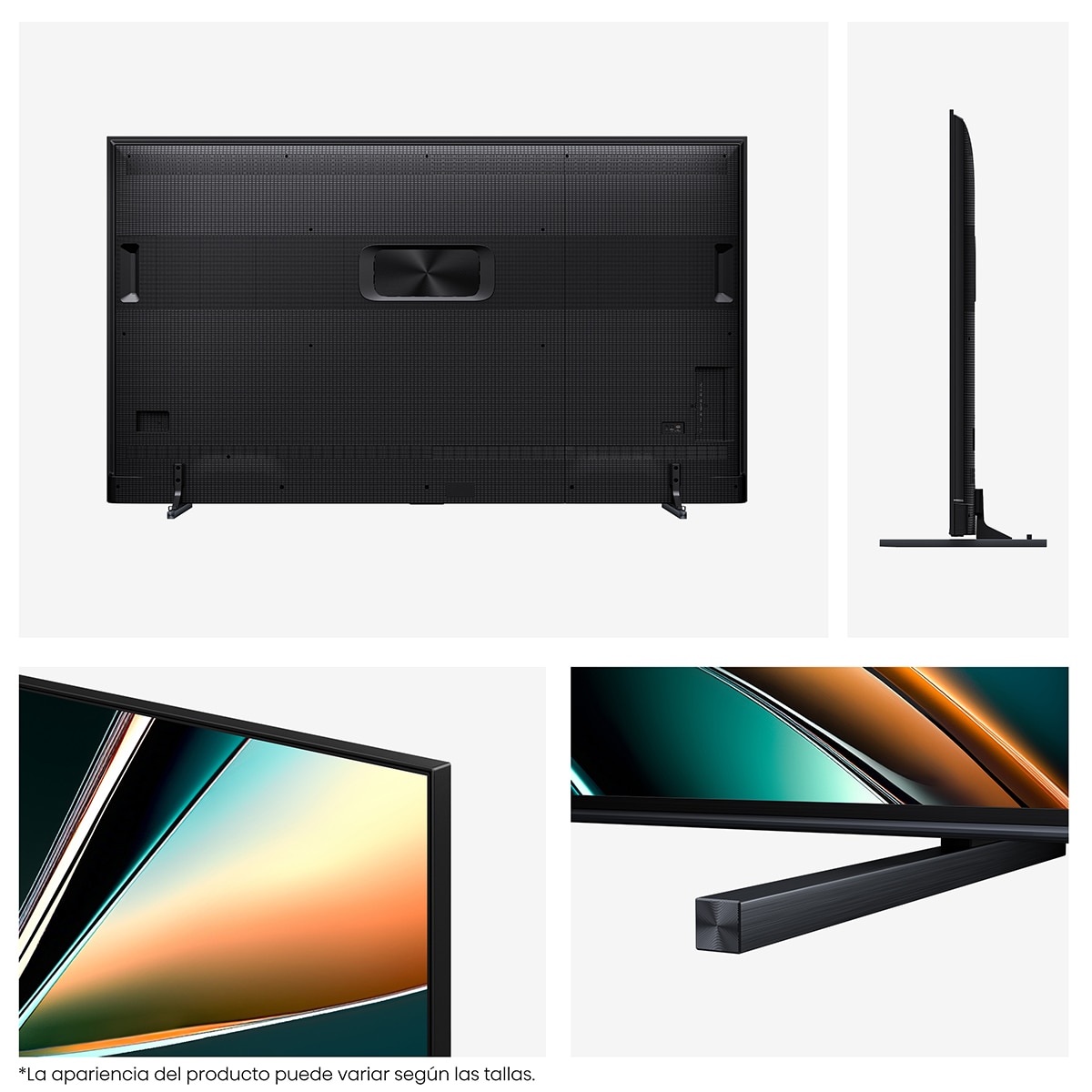 TV MiniLED 215 cm (85") Hisense 85U7Q, UHD 4K, Smart TV Metal / Negro-10