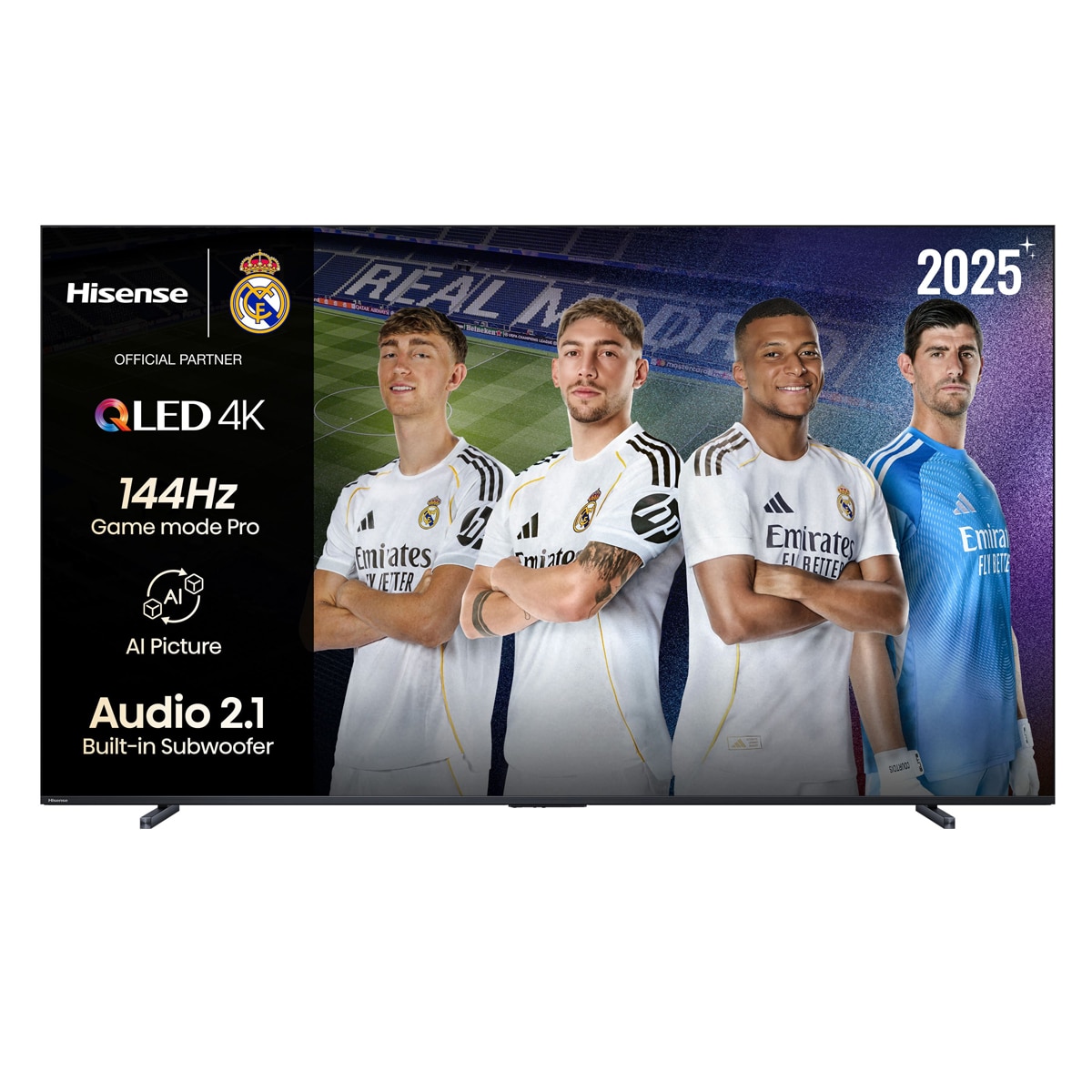 Imagen 0 de TV QLED 254 cm (100") Hisense 100E7Q Pro, UHD 4K, Smart TV