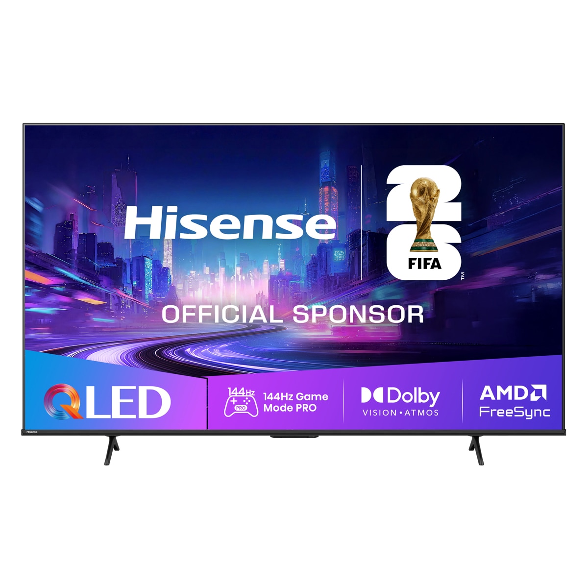 TV QLED 215 cm (85") Hisense 85E7Q Pro, UHD 4K, Smart TV Gris carbón-1