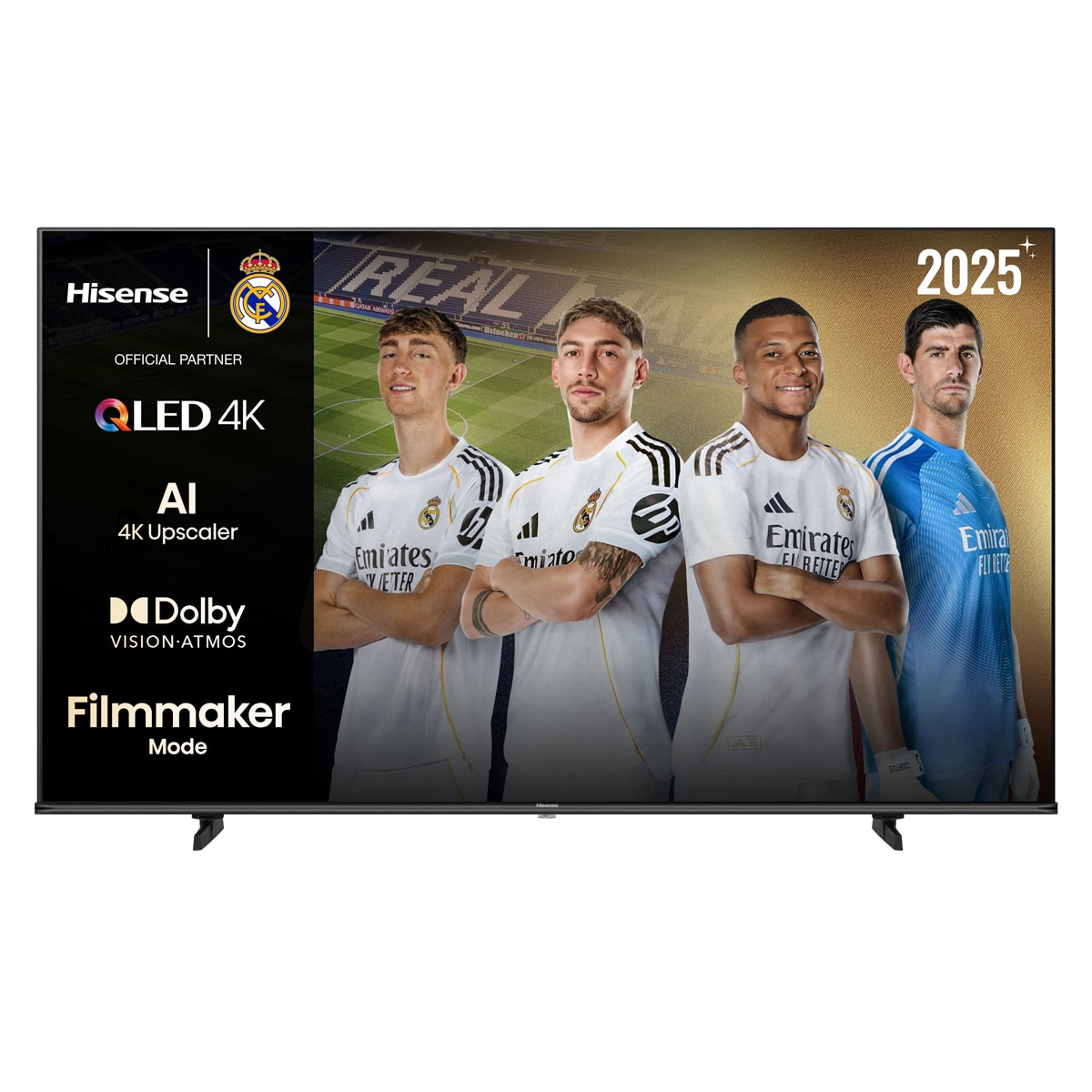 TV QLED 189 cm (75") Hisense 75E7Q, UHD 4K, Smart TV Negro-1