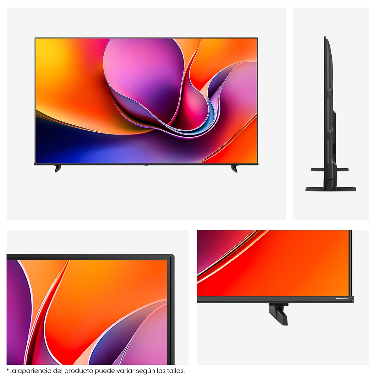 TV LED 215 cm (85") Hisense 85A6Q, UHD 4K, Smart TV Negro-10