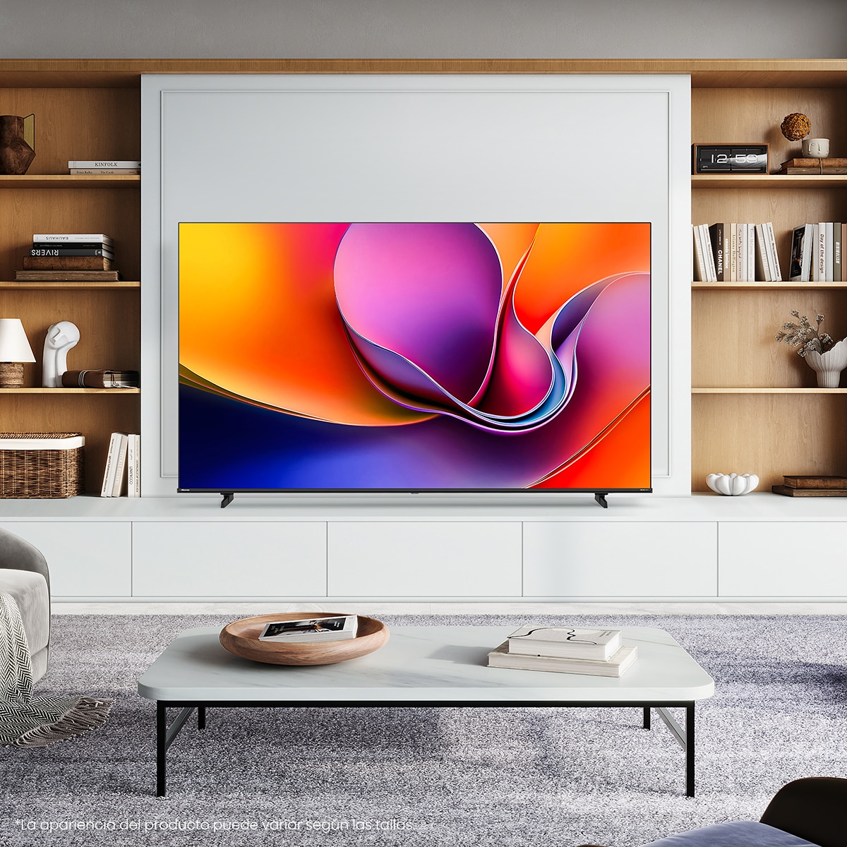 TV LED 215 cm (85") Hisense 85A6Q, UHD 4K, Smart TV Negro-13